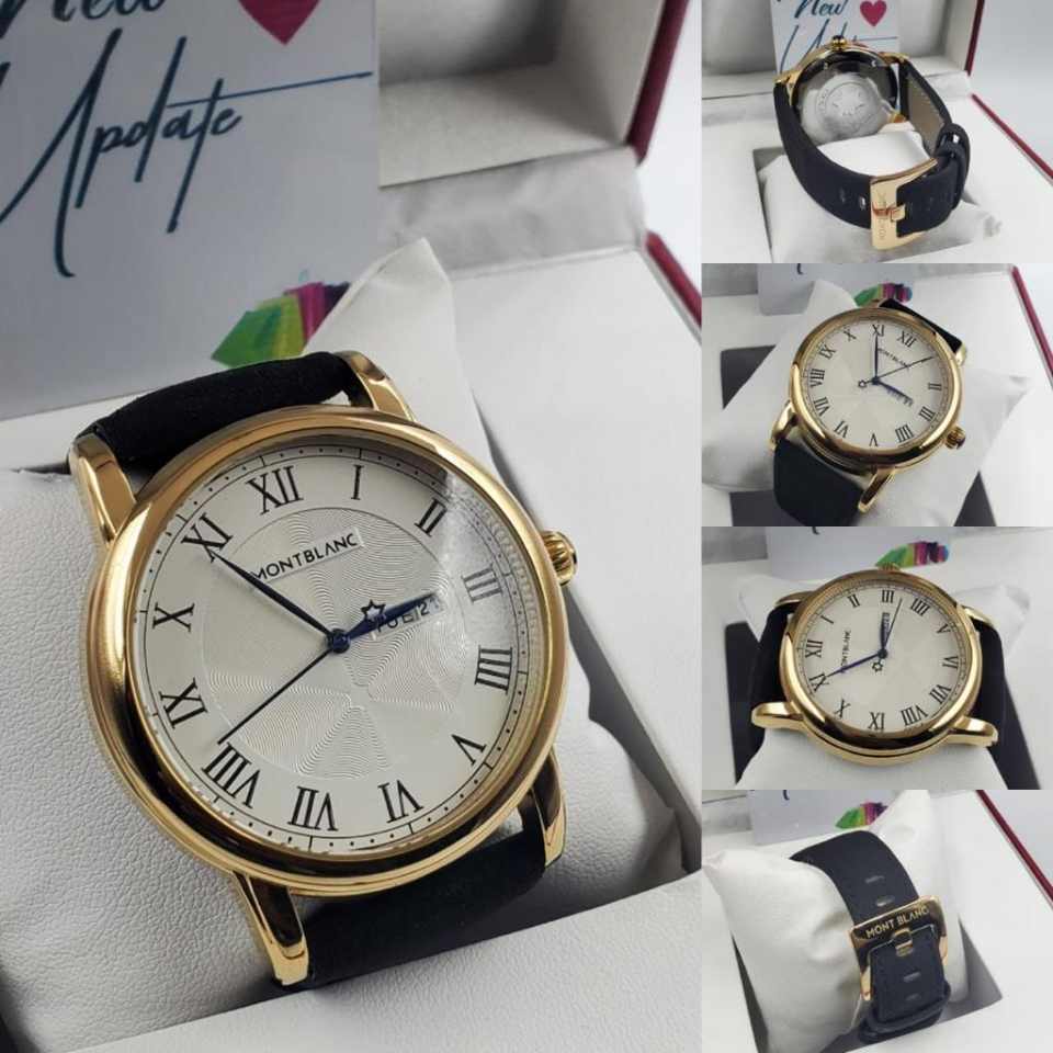 Mira's collection Swead leather mont blanc