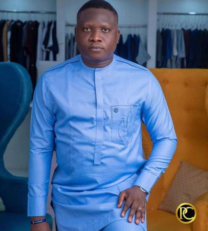 YDC Clothings Blue eyes kaftan